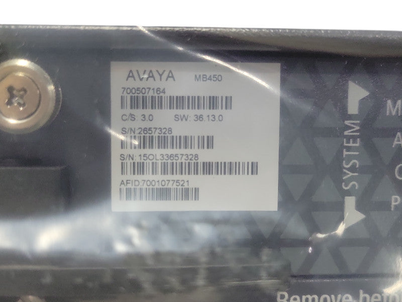 Open-Box Avaya G450 MP80 Media Gateway Module 700506956 w/ 1x PSU _