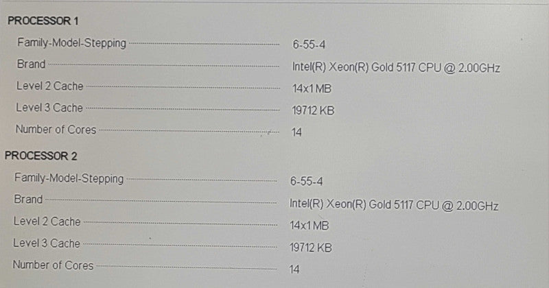 Dell PowerEdge R640 1U - 2x Xeon Gold 5117 @ 2.00GHz 64GB DDR4 H740P Mini