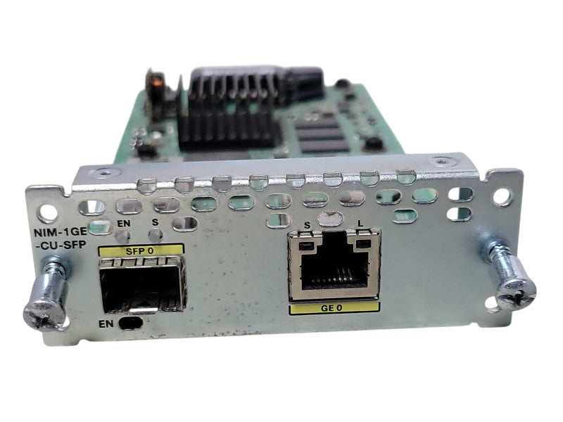 Cisco NIM-1GE-CU-SFP 1 Port GE/SFP Module ISR 4000 4300 _