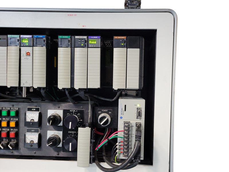 Used Allen-Bradley ControlLogix 1756 PLC 10-Slot Chassis w/ 7x modules READ $