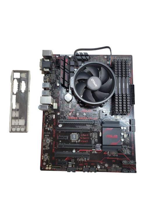 AMD Ryzen 5 2600 ASUS PRIME B350-PLUS 32GB DDR4 + I/O Plate %