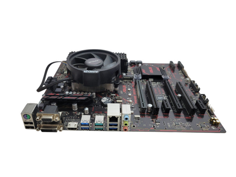 AMD Ryzen 5 2600 ASUS PRIME B350-PLUS 32GB DDR4 + I/O Plate %