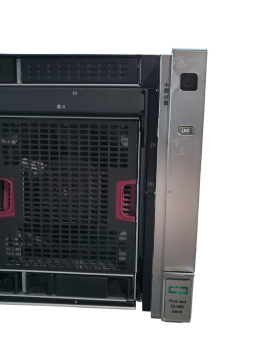 HP DL580 Gen9 4x Xeon E7-8890 v3 128GB DDR4 P830i - No HDD