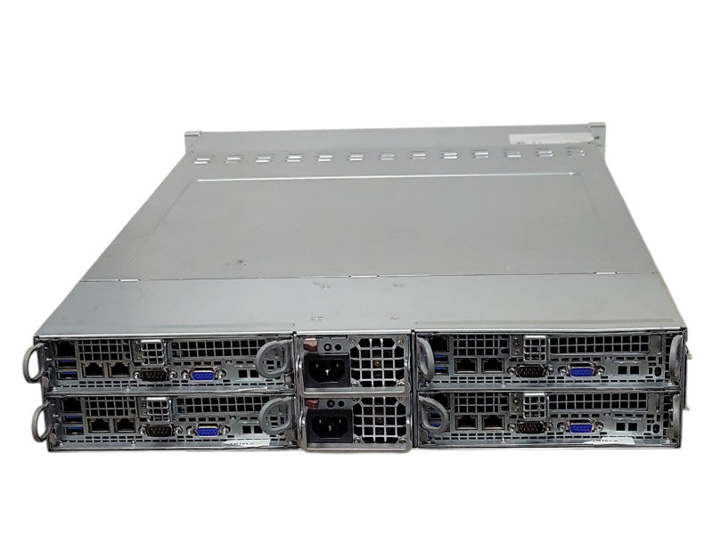 SuperMicro 217-16 4-Node server w/ 4x Xeon E5-2630v3, 64GB DDR4, 2x PSU SEE _