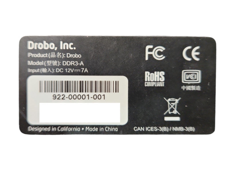 Drobo DDR3-A USB3.0 4-Bay Direct Attached Storage, No HDD's