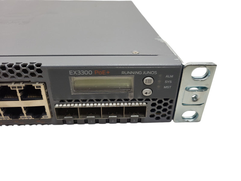 Juniper EX3300-48P | 48-Port Gigabit PoE+ Network Switch w/ 4x 10G SFP+ $