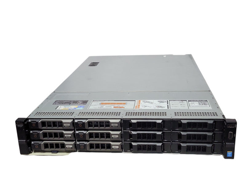 Dell PE R730xd, 2x Xeon E5-2630v3, 64GB, H730 Mini, 3x 8TB SAS, 2x 750W PSU _