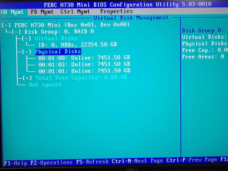 Dell PE R730xd, 2x Xeon E5-2630v3, 64GB, H730 Mini, 3x 8TB SAS, 2x 750W PSU _