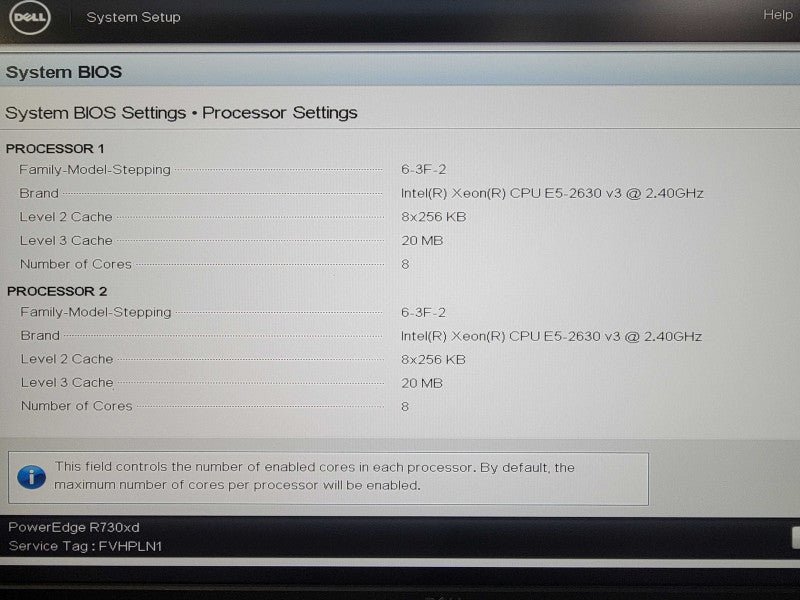 Dell PE R730xd, 2x Xeon E5-2630v3, 64GB, H730 Mini, 3x 8TB SAS, 2x 750W PSU _