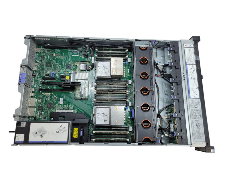 Lenovo SystemX 3650 M5 - 2x Xeon E5-2630 v3 128GB DDR4 AVAGO RAID 2x550W PS %