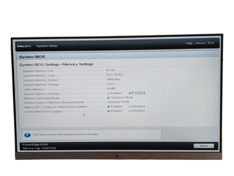DELL PowerEdge R240 Intel Xeon E-2224 16GB RAM 2x 1TB HDD -