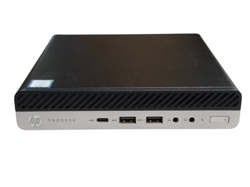 HP ProDesk 600 G5 USFF, Intel Core i5-9500T CPU 2.20GHz, 8GB RAM - No HDD\t Q