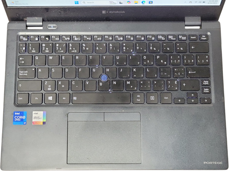 Dynabook portege X30L-J Core I7-1185G7 3.0GHz 16GB DDR4 256GB nVME, SEE _ Lap200