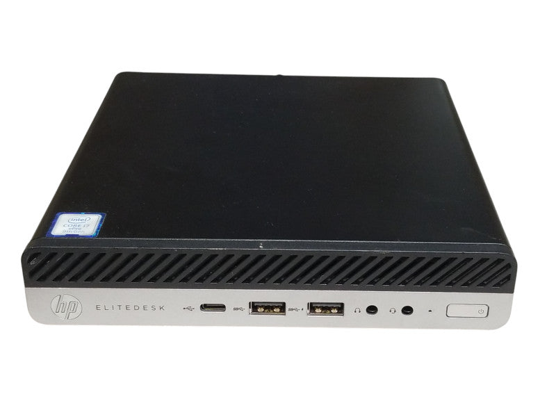 HP EliteDesk 800 G5 USFF, Intel core i7-9700T CPU 2.00GHz 16GB RAM - No HDD