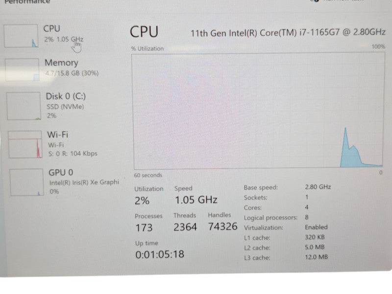Surface PRO 7+ Intel Core i7-1165G7 16GB RAM 256GB Storage Model 1960 - Lap200