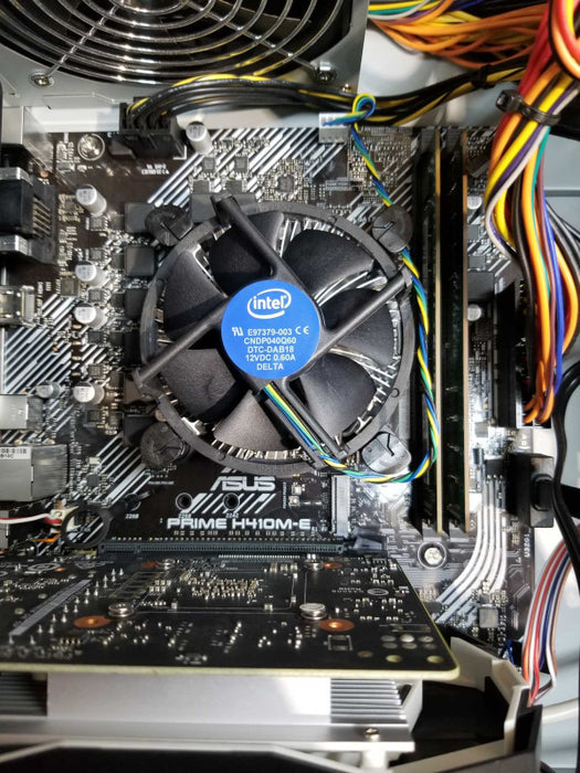 Custom PC W/ ASUS H410M-E, Intel i5-10400 CPU 2.90GHz 16GB RAM - 1TB HDD