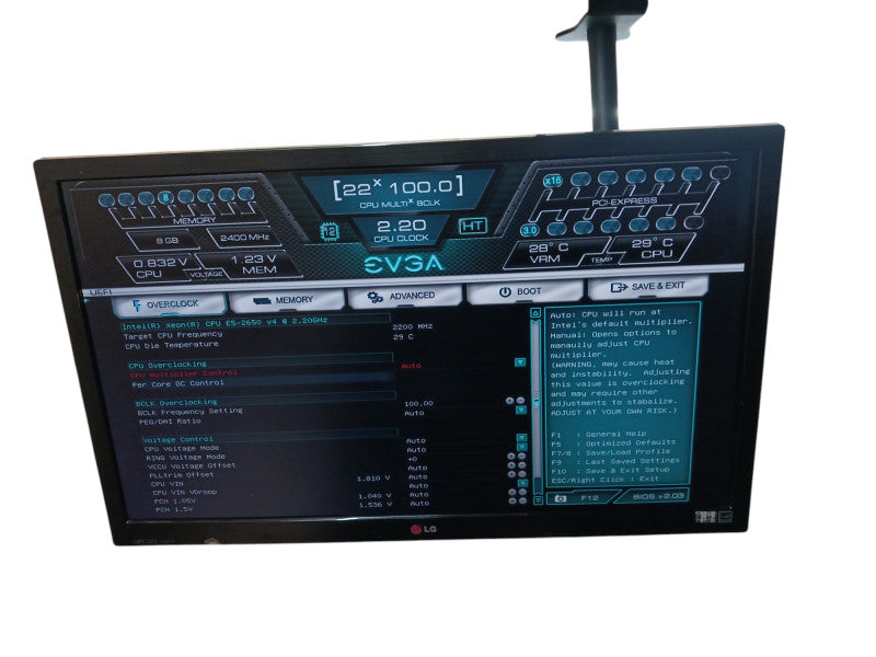 EVGA x99 Classified 151-HE-E999 Motherboard & Xeon E5-2650 v4 READ