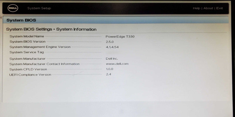 Dell PowerEdge T330 1x Xeon E3-1230 v6 24GB DDR4 H730 - No HDD