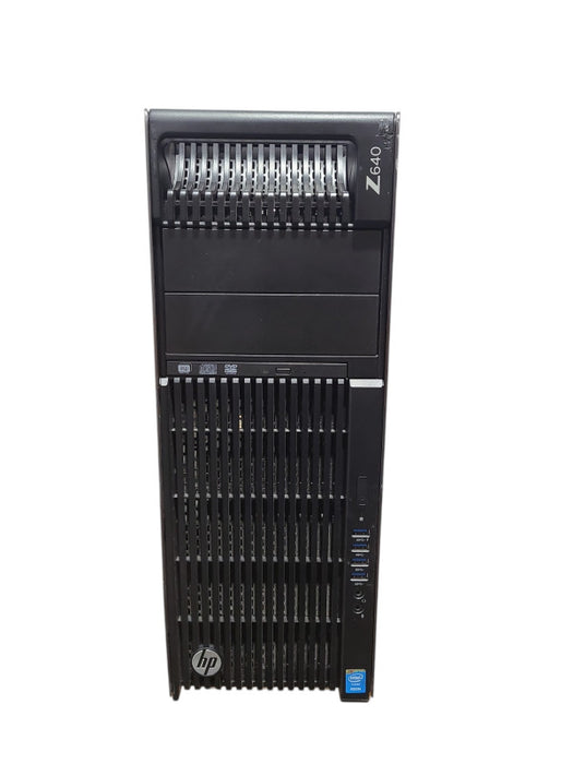 HP Z640 Workstation - Xeon E5-2620 v3 @ 2.40GHz 32GB DDR4 Quadro K2200