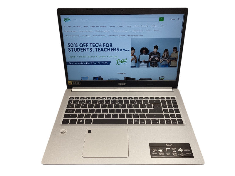 Acer Aspire A515-55 i5-1035G1@1GHz 12GB RAM 512GB SSD $ Lap200