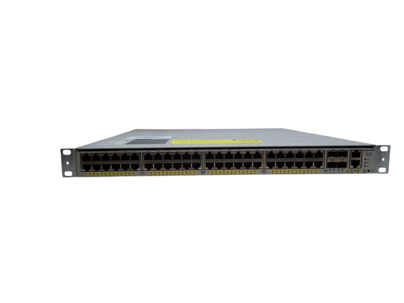 Cisco WS-C4948E V07 | 48 Port Gigabit Switch 4x 10SFP+ w/ 2x PSU %