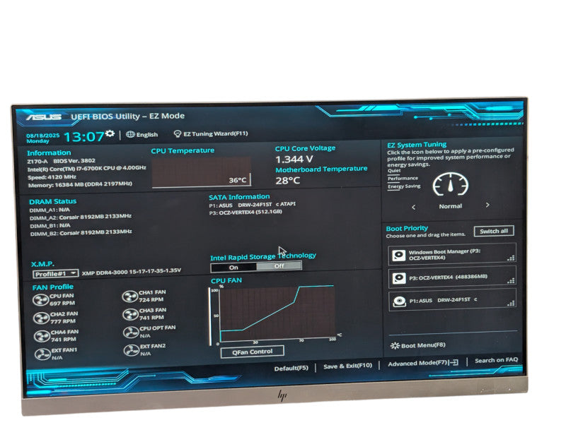 Custom PC ASUS Z170-A Intel Core i7-6700K 16GB RAM 500GB SSD GTX 980Ti  -