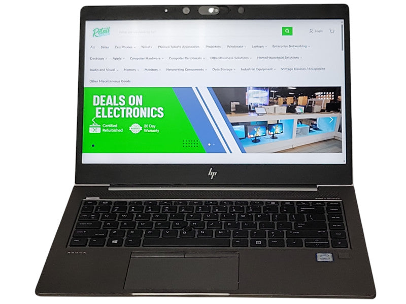 HP ZBook 14u G5, Core i7-8550U 1.80GHz,16GB DDR4, 256GB SSD, READ _ Lap200