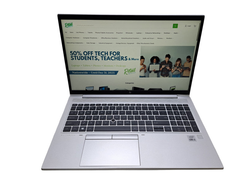 HP EliteBook 850 G7 | Core i5-10210U @1.60GHz, 16GB DDR4, 256GB NVMe *READ*  Lap200