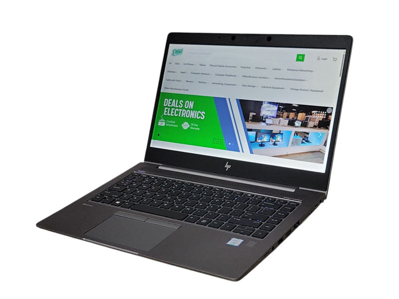HP ZBook 14u G6 i5-8265U1.8Ghz Radeon Pro WX3200 4GB GPU 16GB RAM 256GB SSD _ Lap200