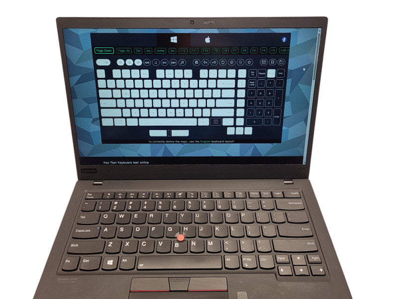Lenovo ThinkPad X1 Carbon Gen 8 TOUCH i7-10510U@1.8GHz 16GB RAM 256GB SSD $ Lap200
