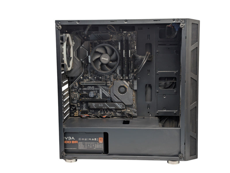 Custom PC Tempered Glass TUF GAMING X570-PLUS WIFI AMD Ryzen 3600 16GB RAM  -