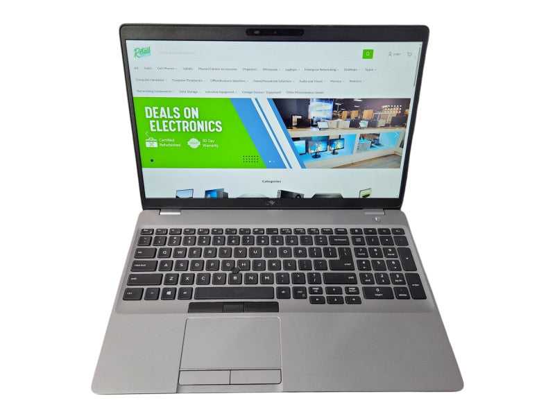 Dell Precision 3551, i7-10750H 2.70GHz, 16GB DDR4, 256GB NVMe, P620, READ  Lap200