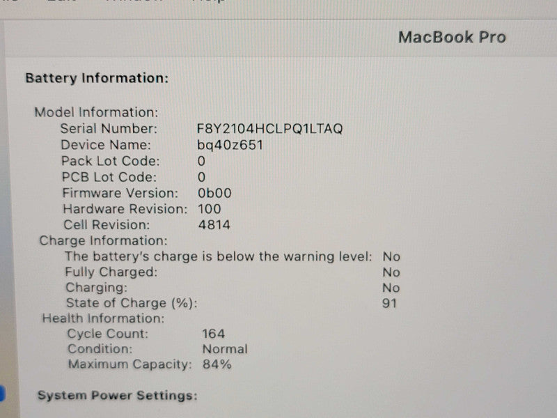 Apple Macbook Pro 2021 14" 10-Core M1 Pro @ 3.2GHz 16GB Ram 500GB SSD