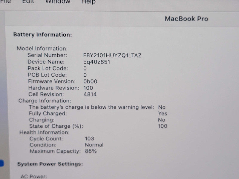 Apple Macbook Pro 2021 14" 10-Core M1 Pro @ 3.2GHz 16GB Ram 500GB SSD