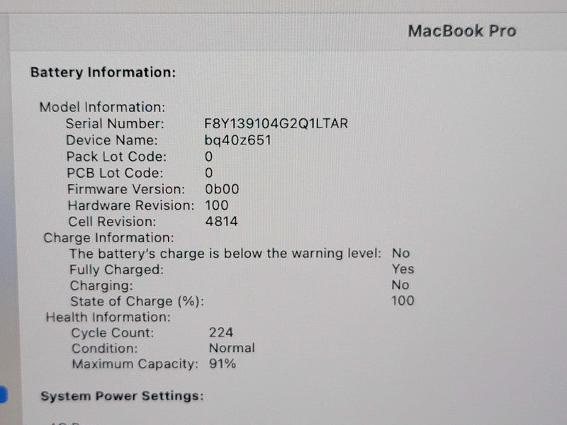 Apple Macbook Pro 2021 14" 10-Core M1 Pro @ 3.2GHz 16GB Ram 500GB SSD