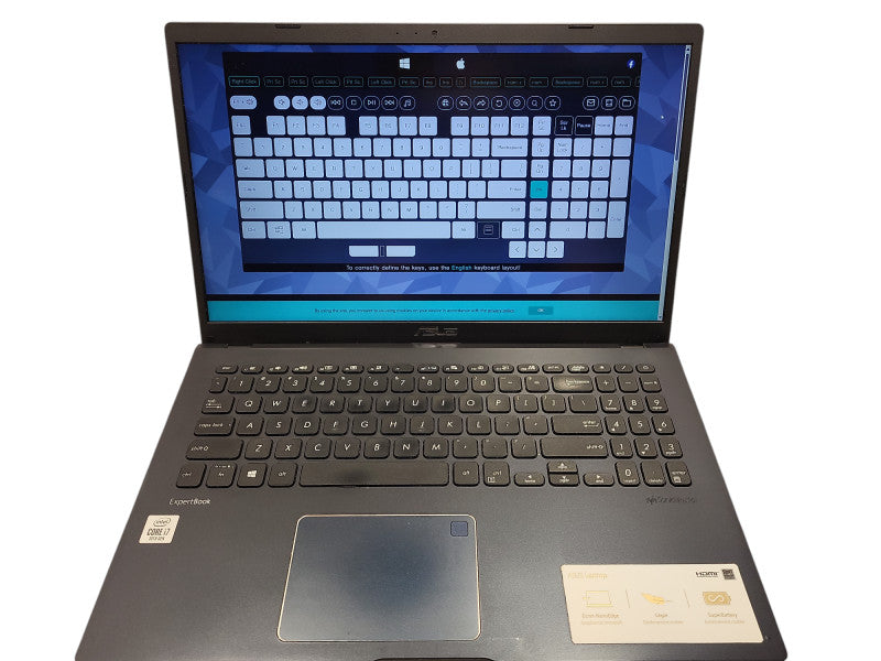 Asus ExpertBook P1 P1510 i7-1065G7 @ 1.3GHz 12GB DDR4 256GB SSD $ Lap200