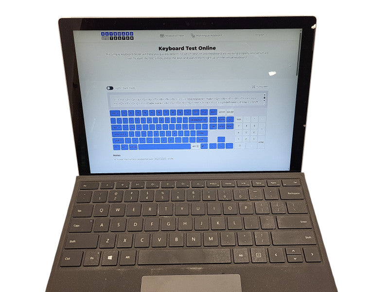 Microsoft Surface Pro 7 1866 i5-1035G4 1.10GHz 8GB DDR4 256GB NVMe READ $ Lap200