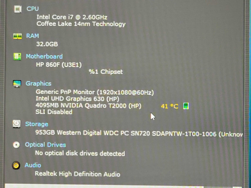 HP ZBook 15 G6 Core i7-9850H 2.6GHz 32GB DDR4, 1TB SSD,QUADRO T2000 4GB GPU _ Lap200