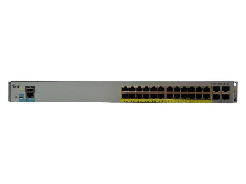 Cisco Catalyst WS-C2960L-24PS-LL 2960-L Gigabit PoE Network Switch