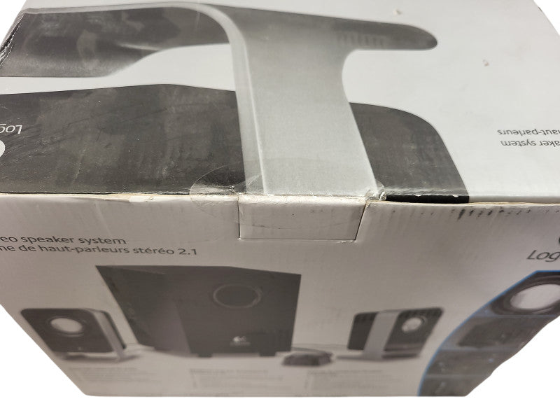 Logitech LS21 7 Watts RMS (FTC) 2.1 Stereo Speaker System Black Brand New $