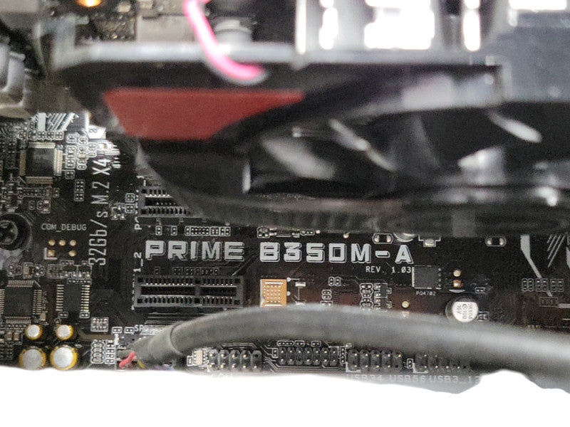 Custom/Asus PC, AMD Ryzen7 1800X 8-Core 3.6GHz, 32GB DDR4, 256GB nVME, 550W _