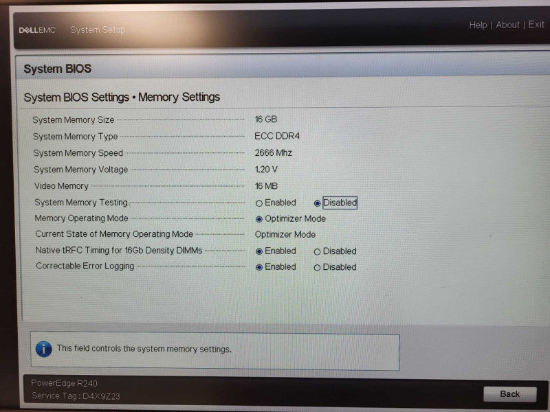 DELL PowerEdge R240 Intel Xeon E-2224 16GB RAM S140 RAID No HDD READ $