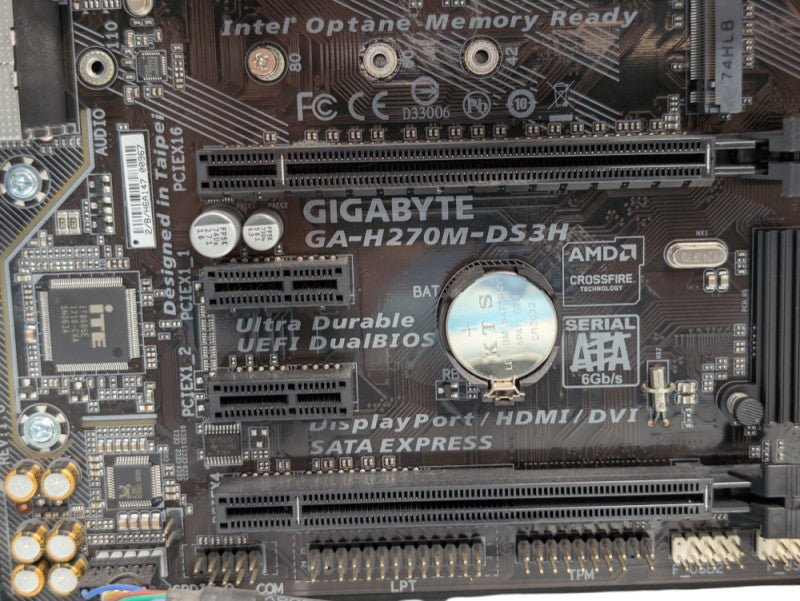 Custom PC H270M-DS3H Intel Core i7-7700 16GB RAM  -