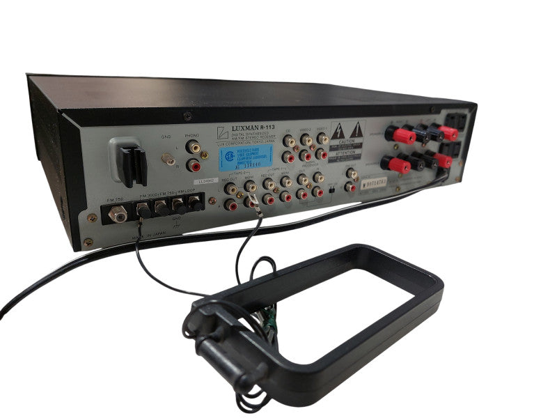 Luxman Digital Synthesized AM/FM Stereo Receiver Model: R-113 =