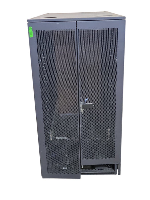 DELL 24U SERVER RACK 19" RACKS DATA CABINET ENCLOSURE, READ _
