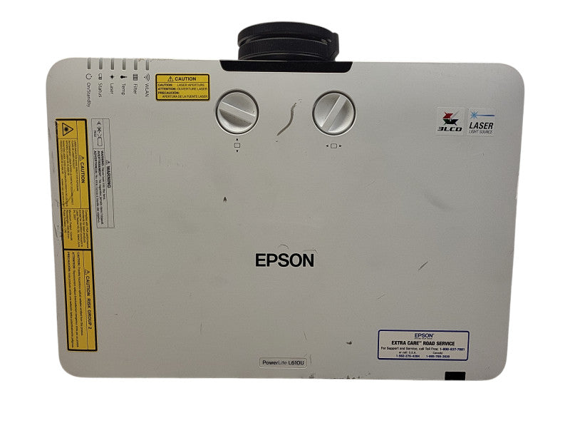Epson PowerLite L610U WUXGA 3LCD 10189 HRS Laser Projector No remote $