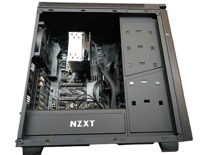 NZXT Asrock Z370 Killer/SLI Intel i7-8700k @3.7Ghz 64GB RAM READ