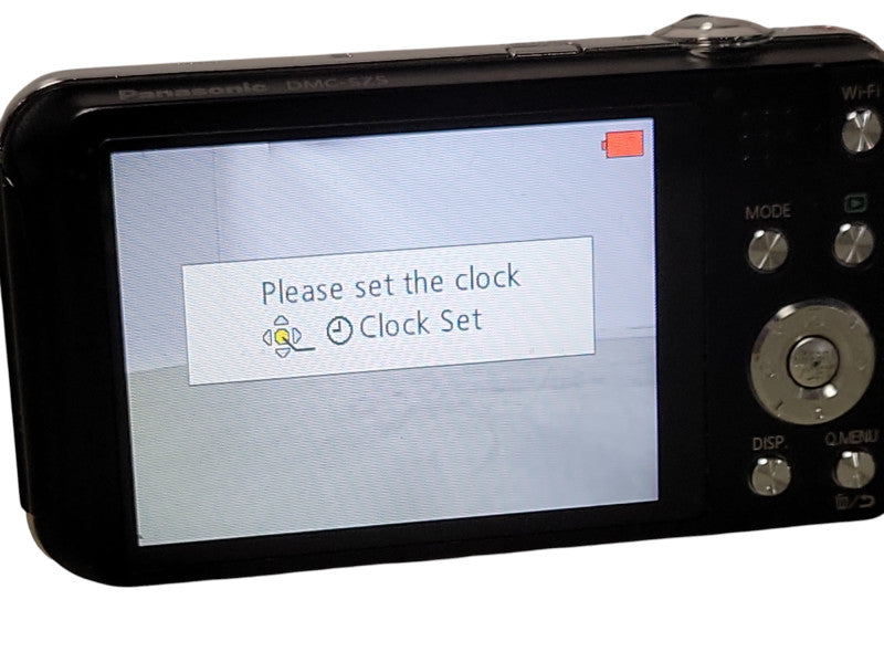 Panasonic LUMIX DMC-SZ5 LEICA Black 14.1MP 10x Digital Camera, READ _