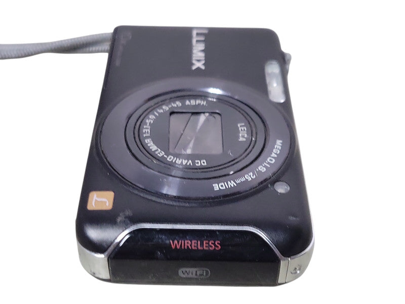 Panasonic LUMIX DMC-SZ5 LEICA Black 14.1MP 10x Digital Camera, READ _
