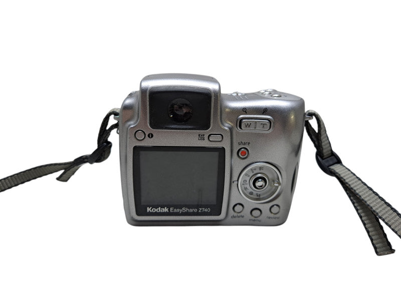 Kodak EasyShare Z740 5.0MP Digital Camera Silver 10X Zoom Tested